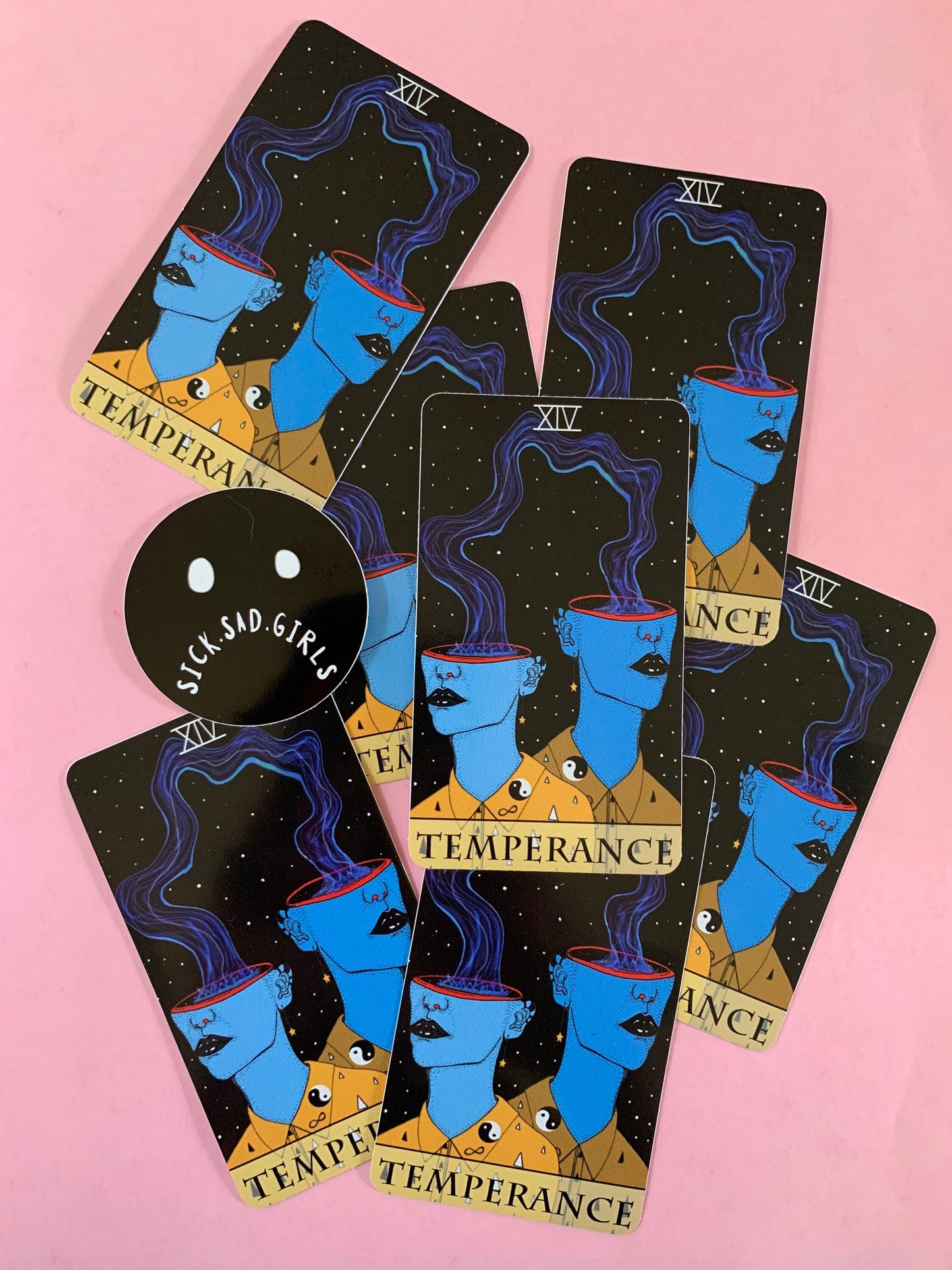 Temperance Vinyl Sticker