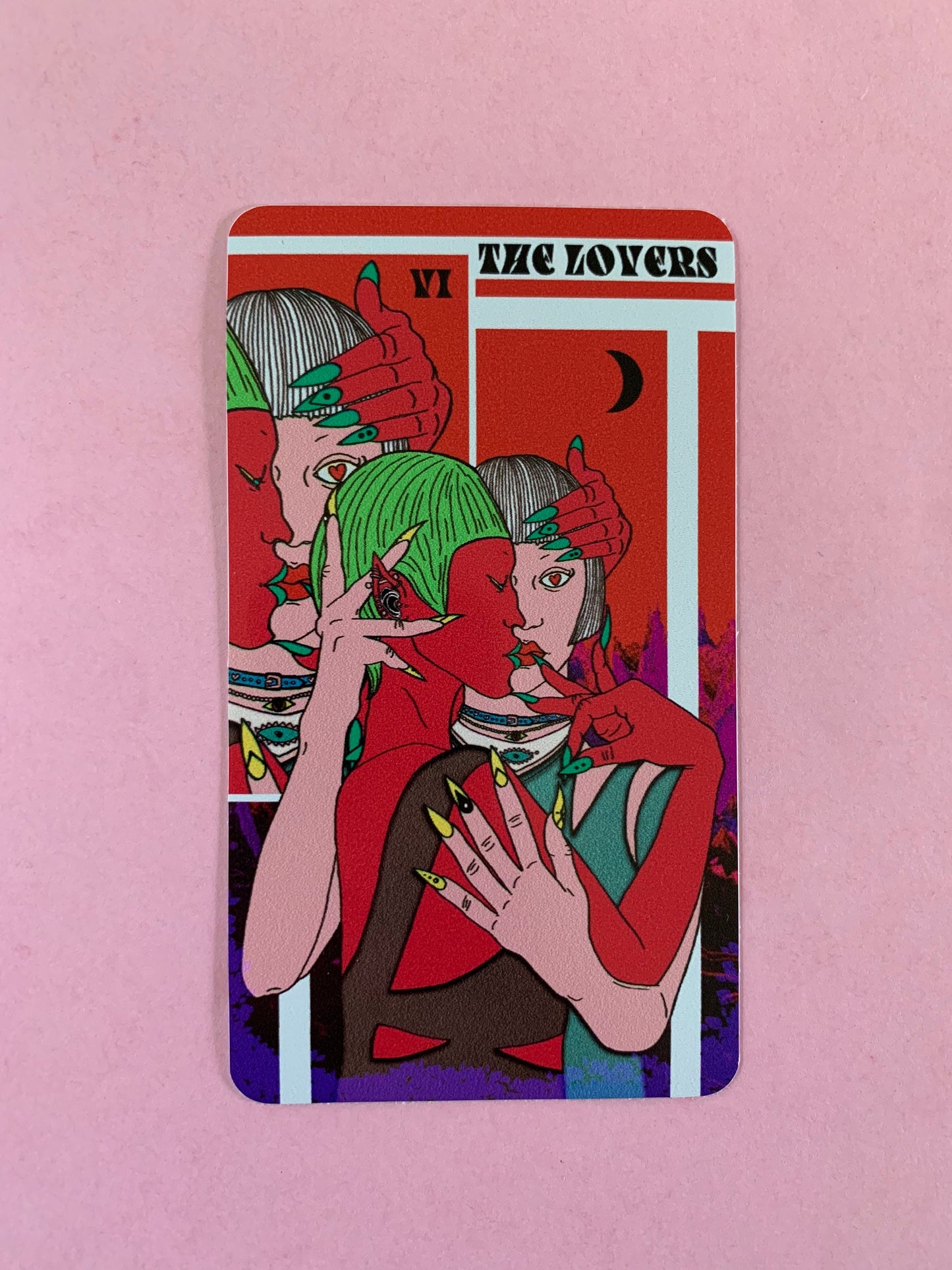 The Lovers Vinyl Sticker