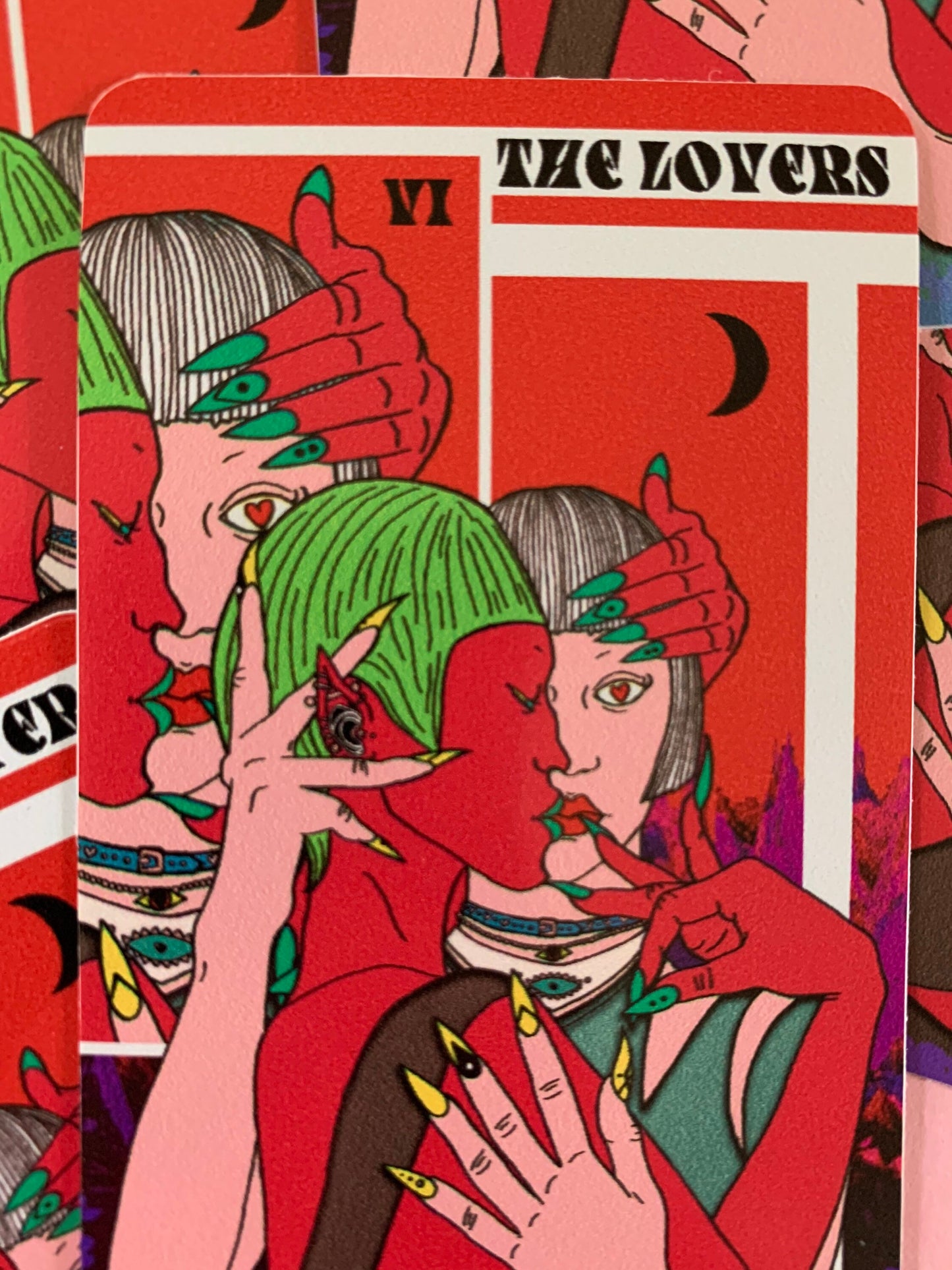 The Lovers Vinyl Sticker