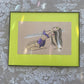 sunbathing bride framed original art