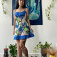 frownie embroidered dress