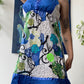frownie embroidered dress