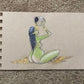 Golden Shower ~ original drawing