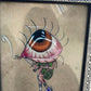 Iris framed print