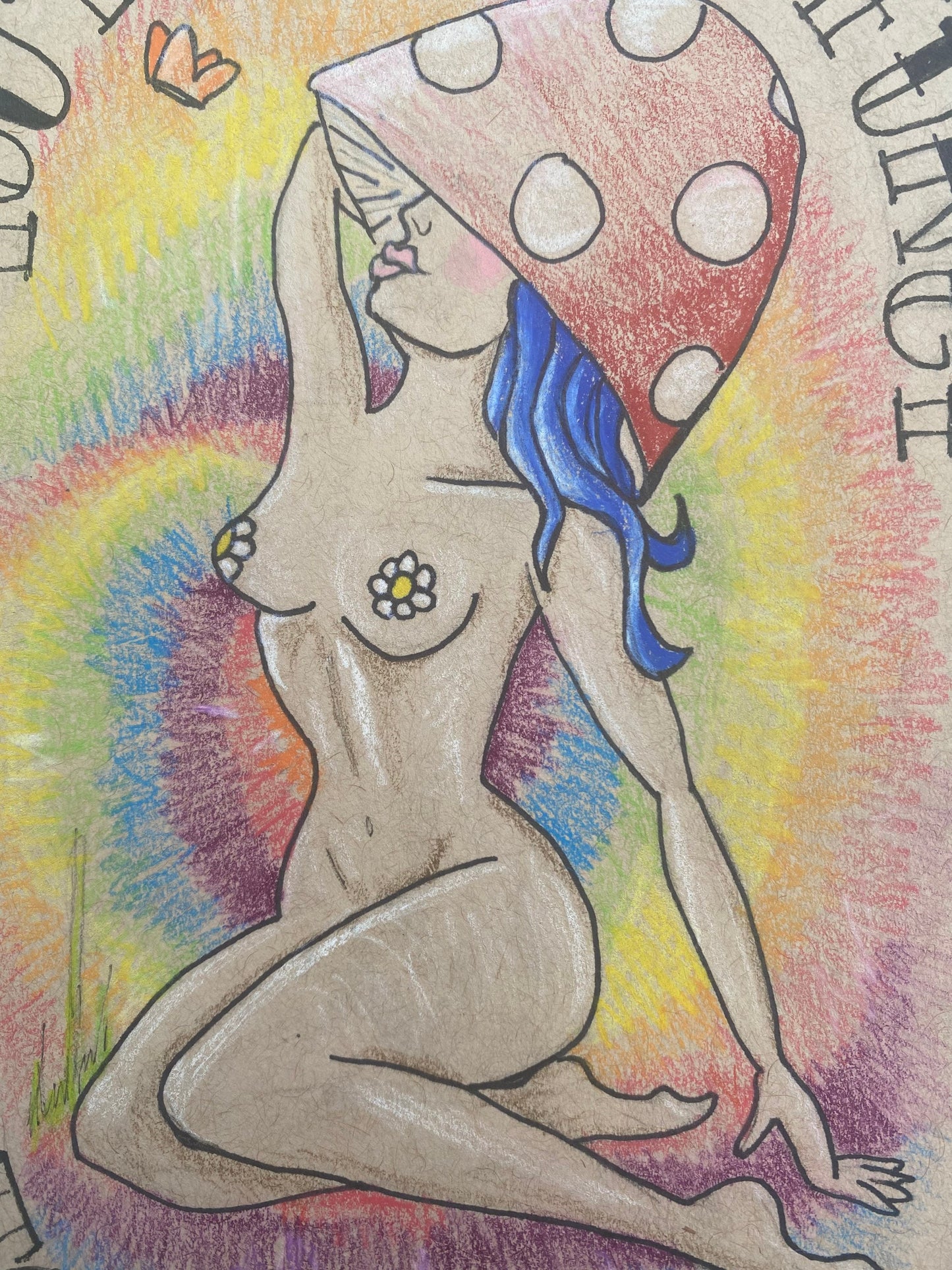 Fungus Valentine original drawing