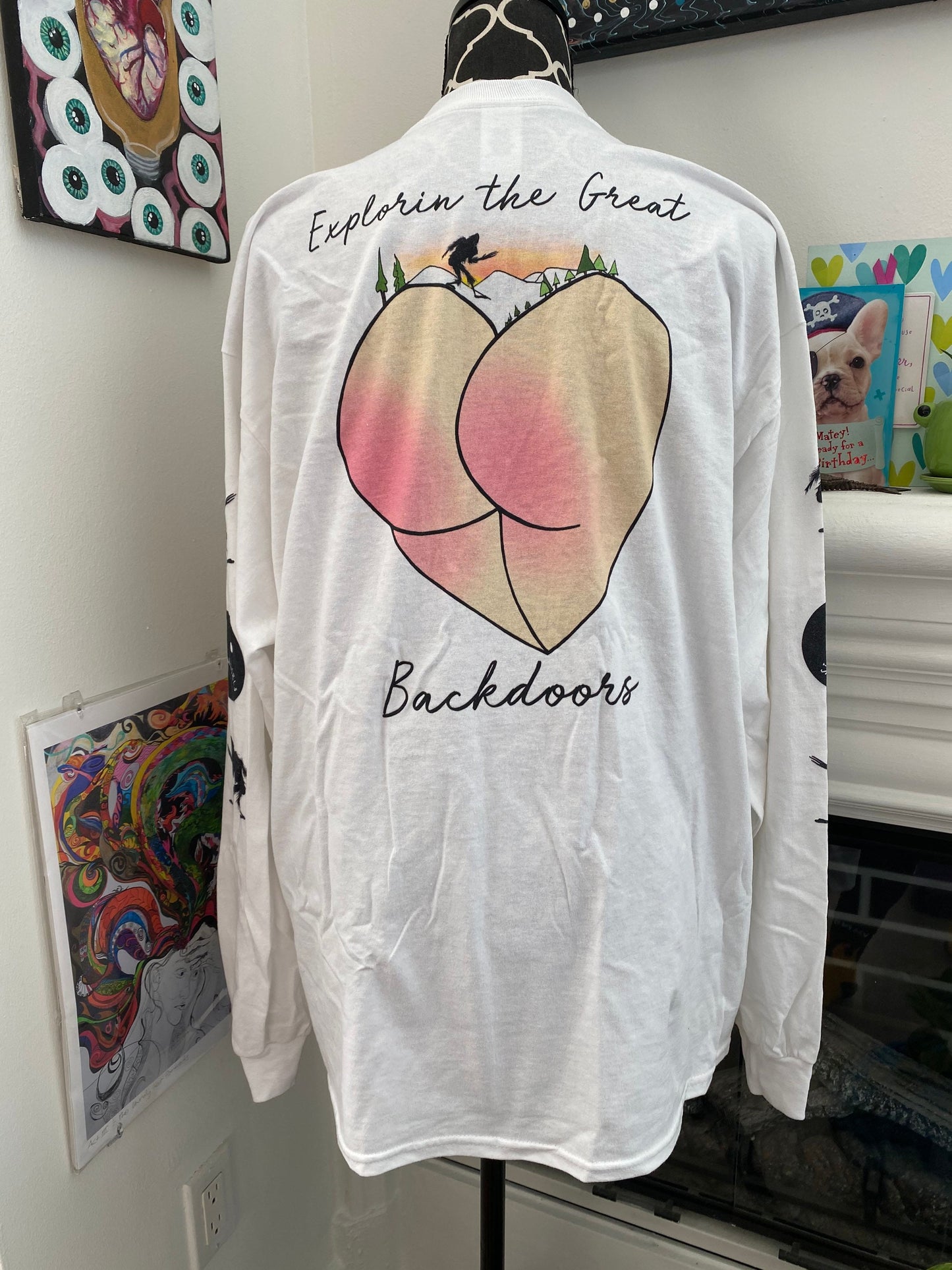 explorin’ the great backdoors long sleeve tee