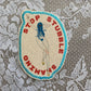 stop stubble shaming canvas patch