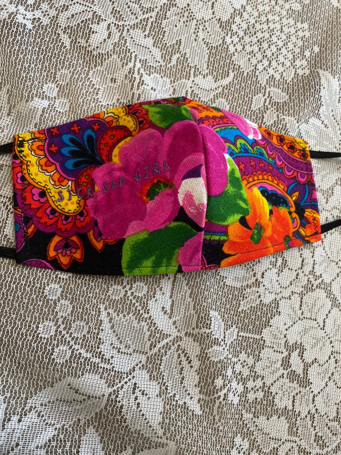 handmade fabric mask