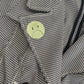 ur the worst embroidered plaid jacket
