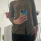 fearless leader embroidered top