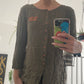 fearless leader embroidered top