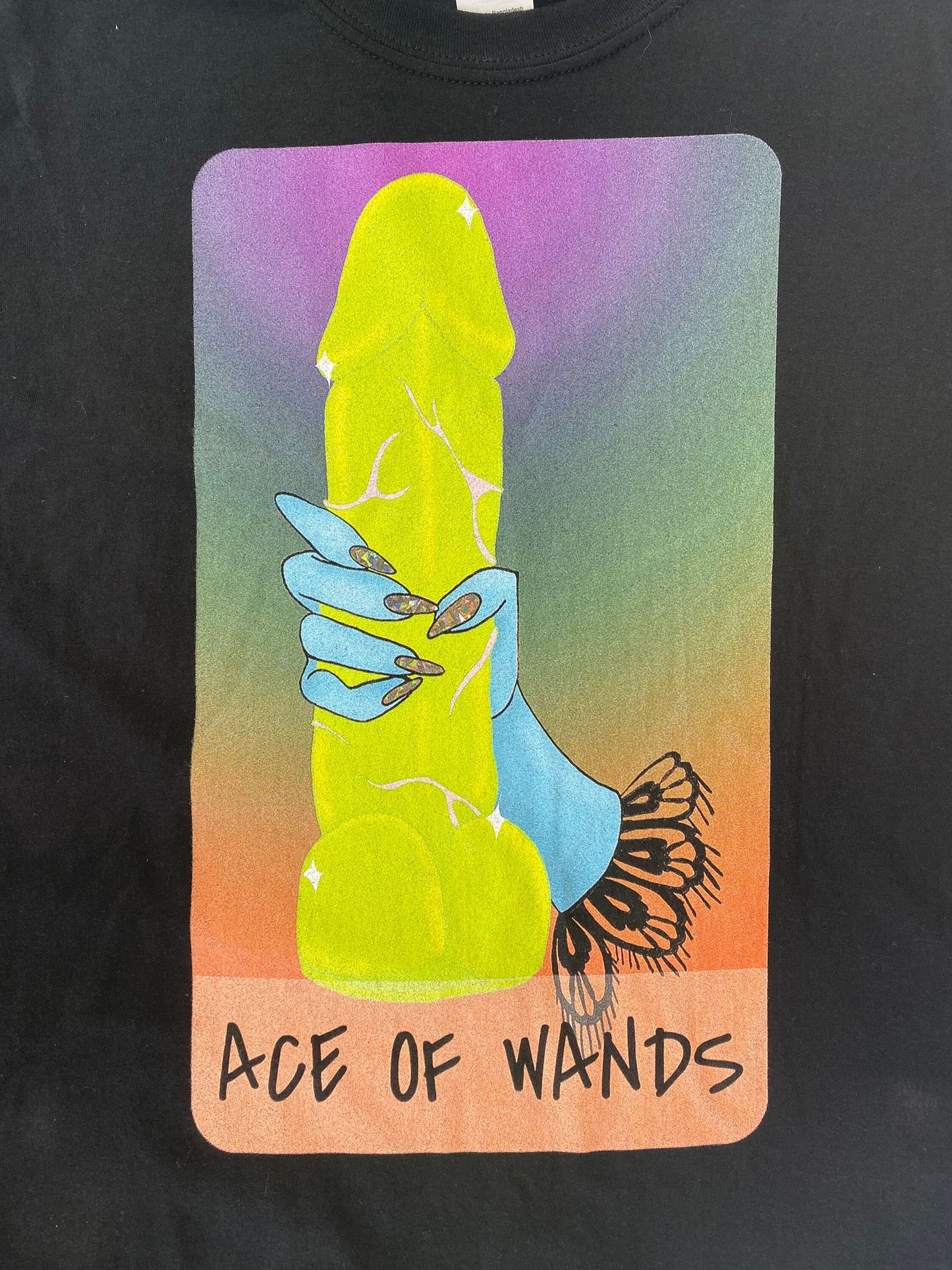 Ace of Wands Tee - Available in sizes S-3XL