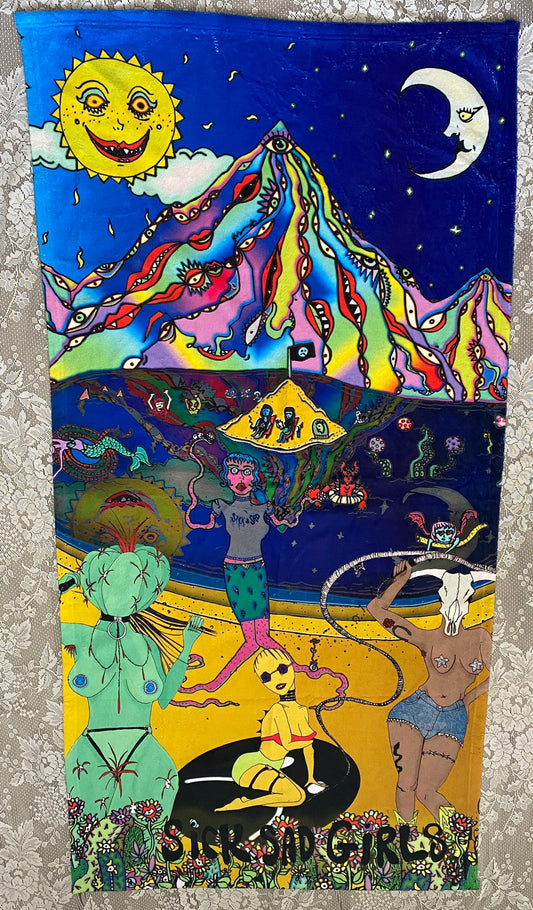 Sick Sad Beach Towel
