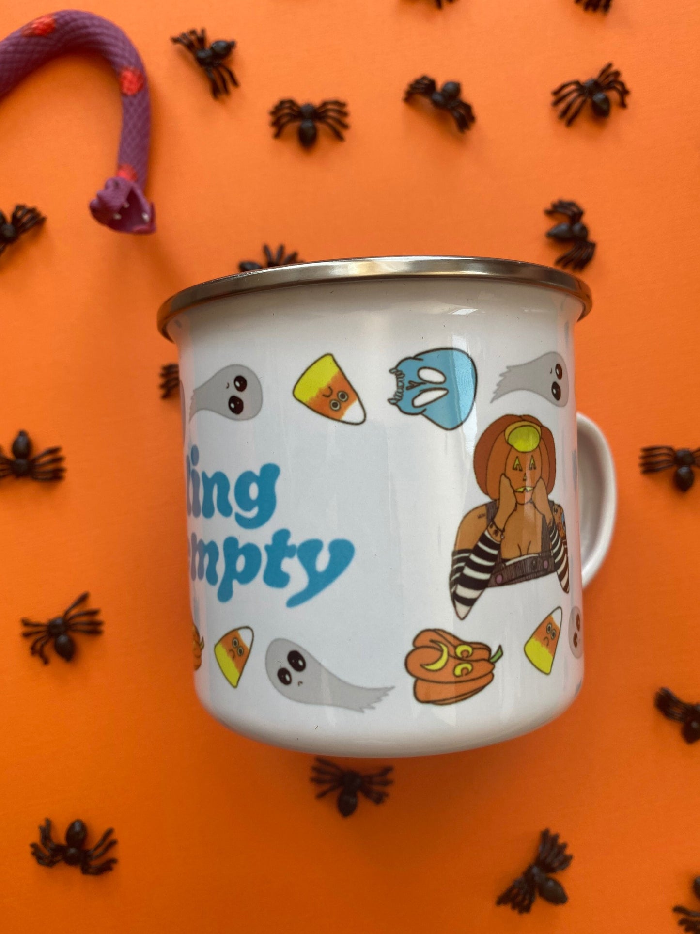 Feeling Empty Enamel Mug