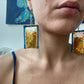dazzling earrings