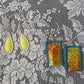 dazzling earrings