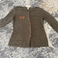 fearless leader embroidered top