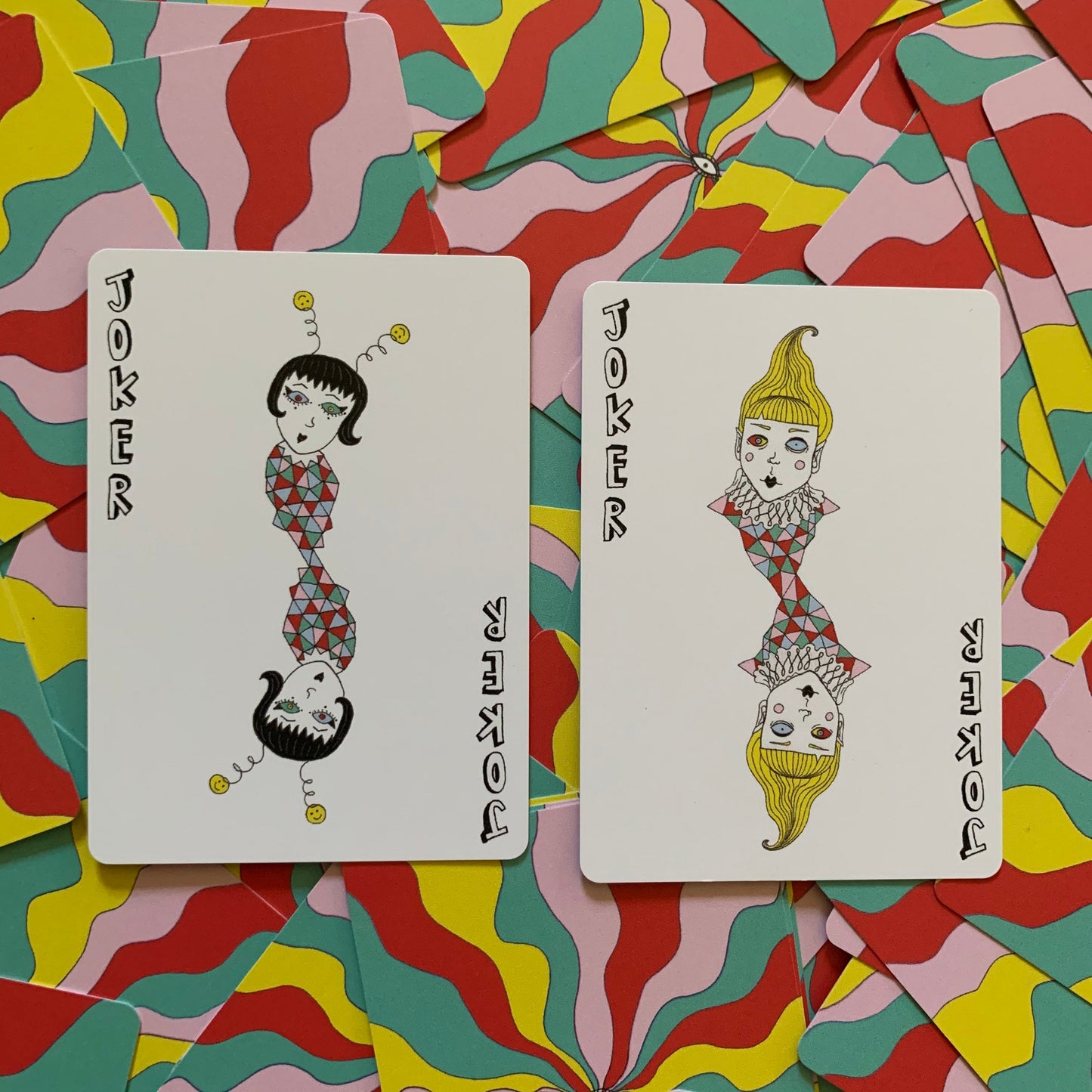 Please Play With Me playing cards
