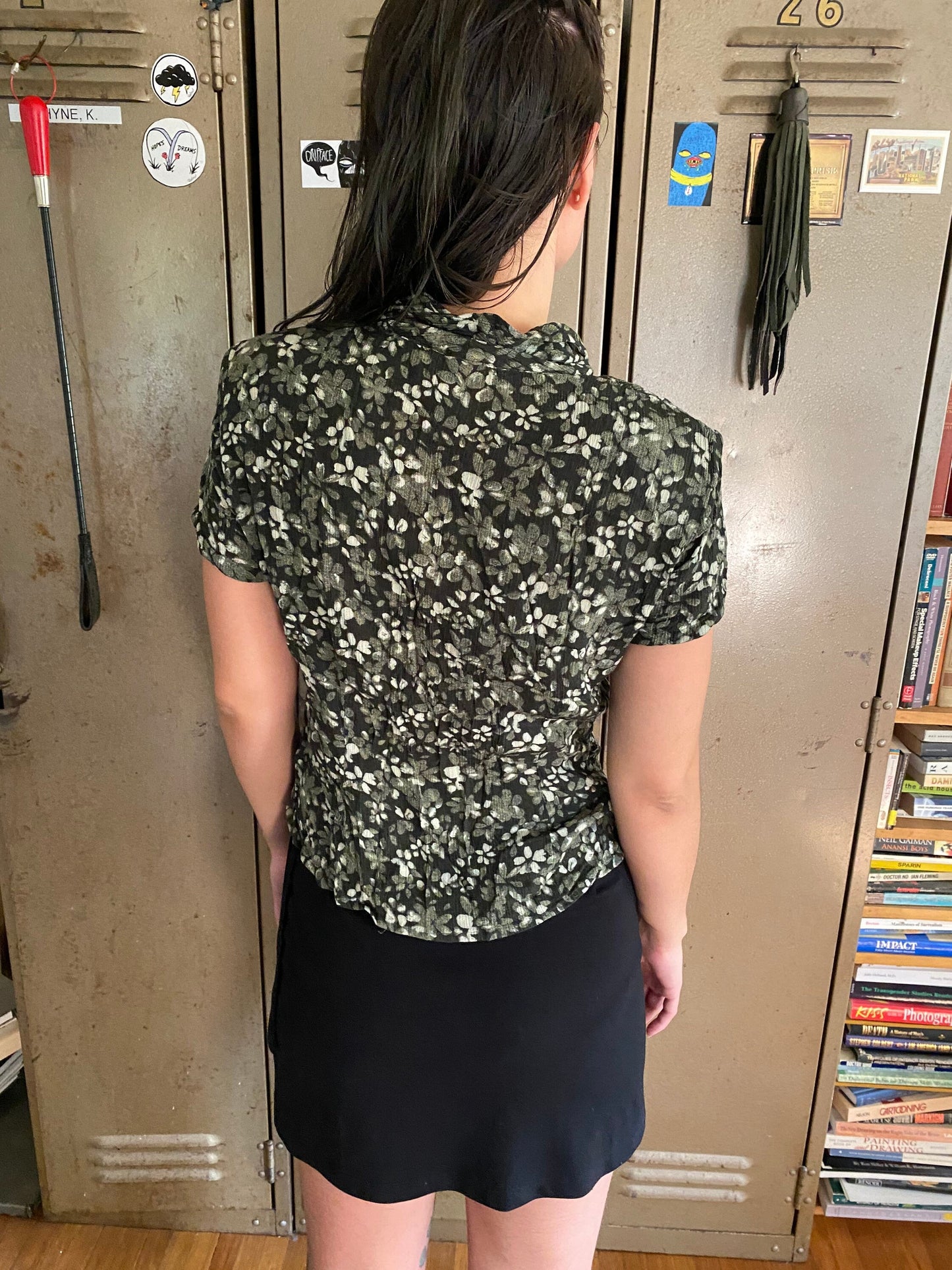 Ass Tray Floral Blouse