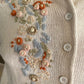 fungi floral cardigan