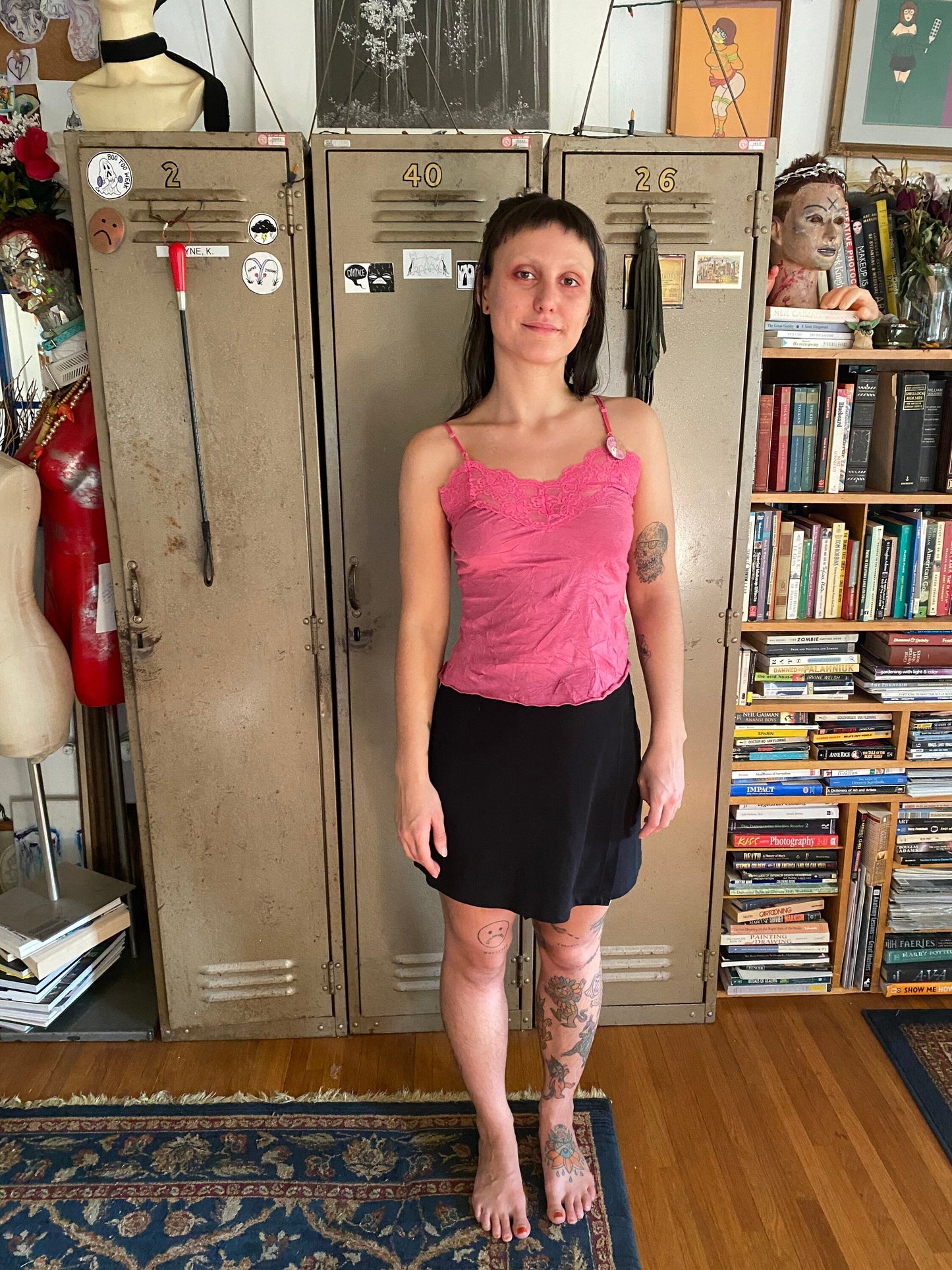 Cupid Tank Top- pinch me pin included