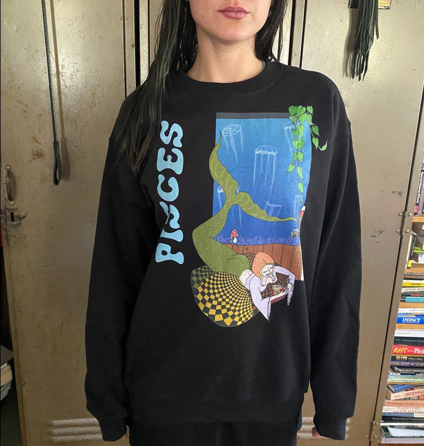 pisces sweatshirt- available in sizes S-5XL