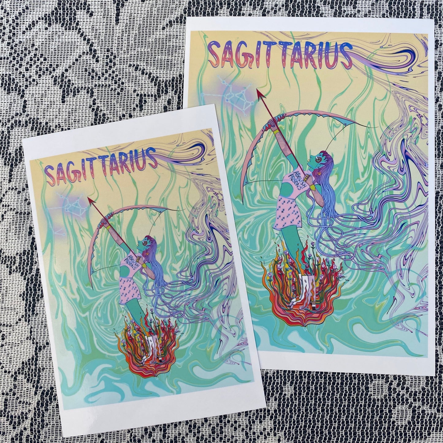 Sagittarius print