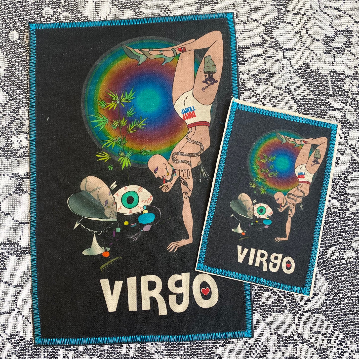 Virgo Canvas Patch