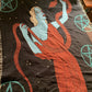 Pentacles woven blanket