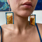 dazzling earrings