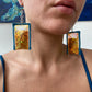 dazzling earrings