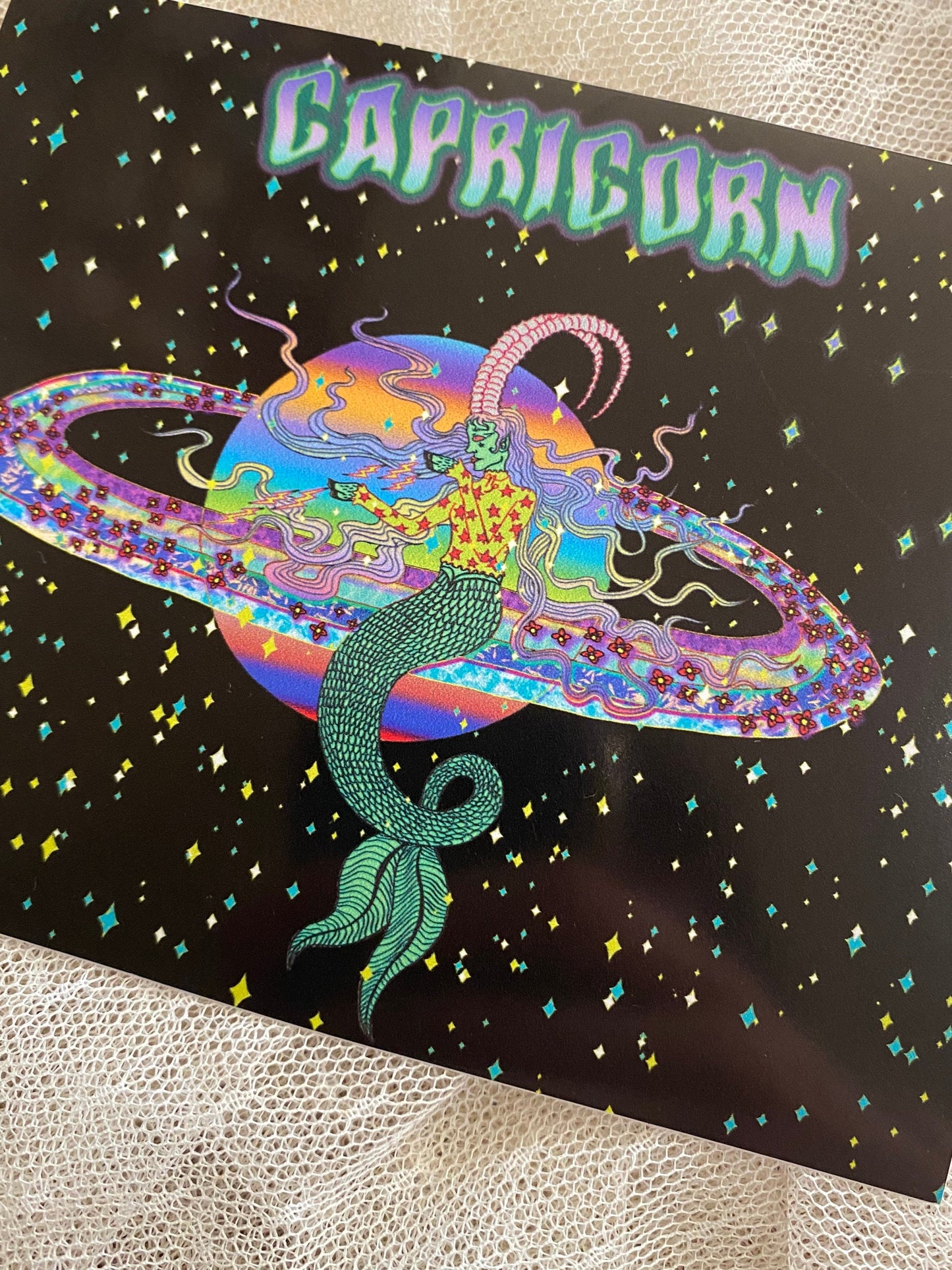Capricorn vinyl sticker