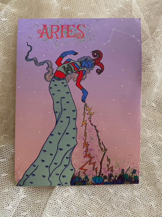 Aries vinyl sticker