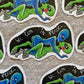 we cum in peace vinyl sticker