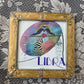 Libra framed print