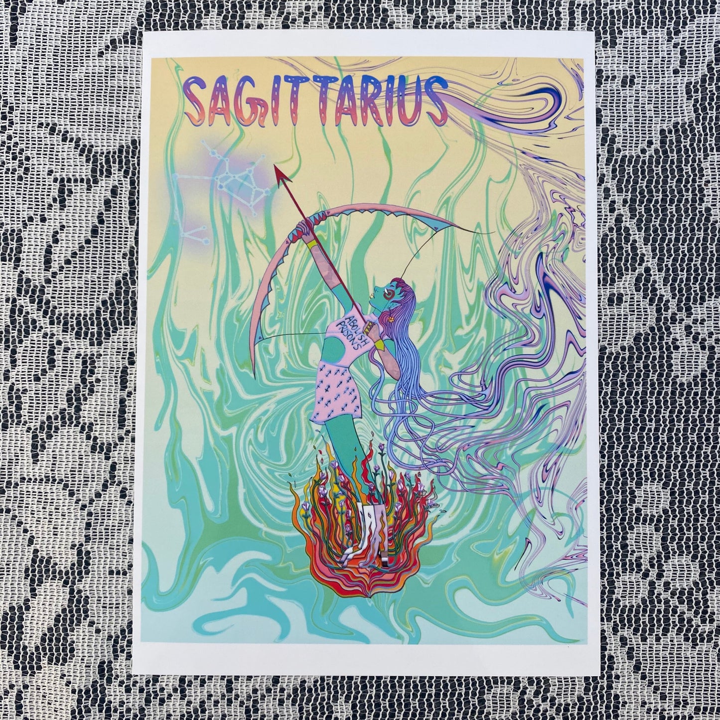 Sagittarius print