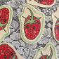 sad strawberry canvas patch