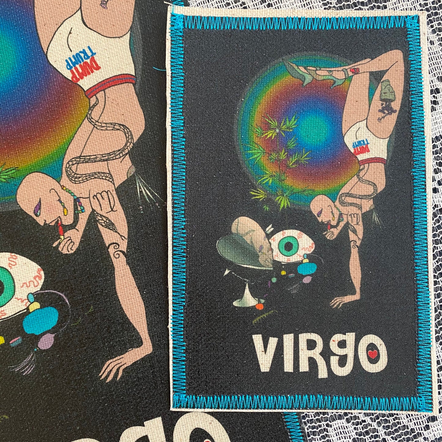 Virgo Canvas Patch