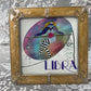Libra framed print