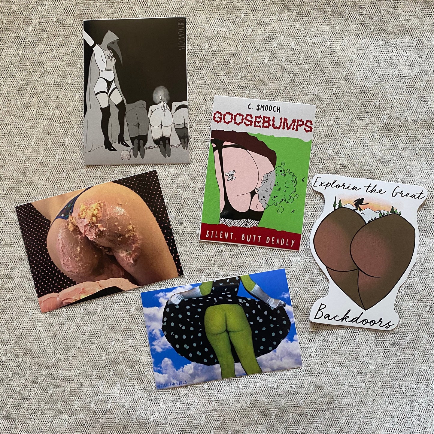 Booty Lover Sticker Pack Version 2