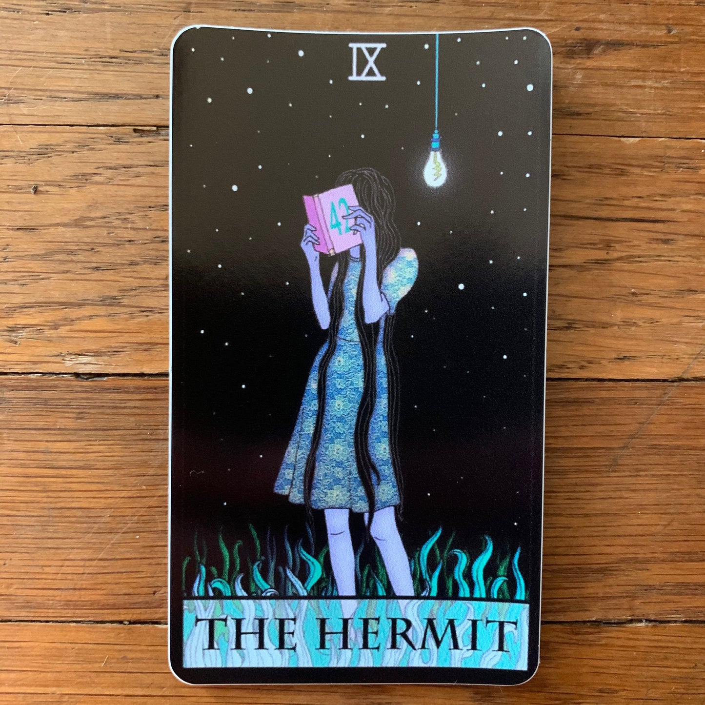 The Hermit Vinyl Sticker