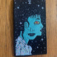 Five of Wands tarot card embroidered patch