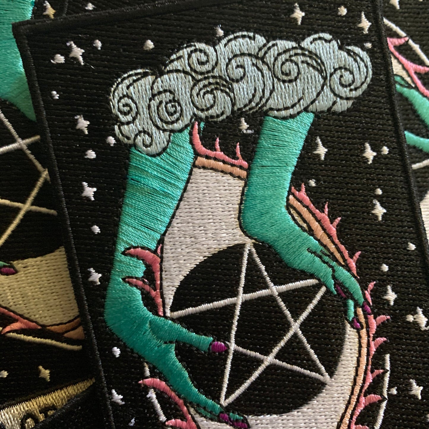 Ace of Pentacles Embroidered Patch