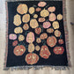 pumpkin patch woven blanket