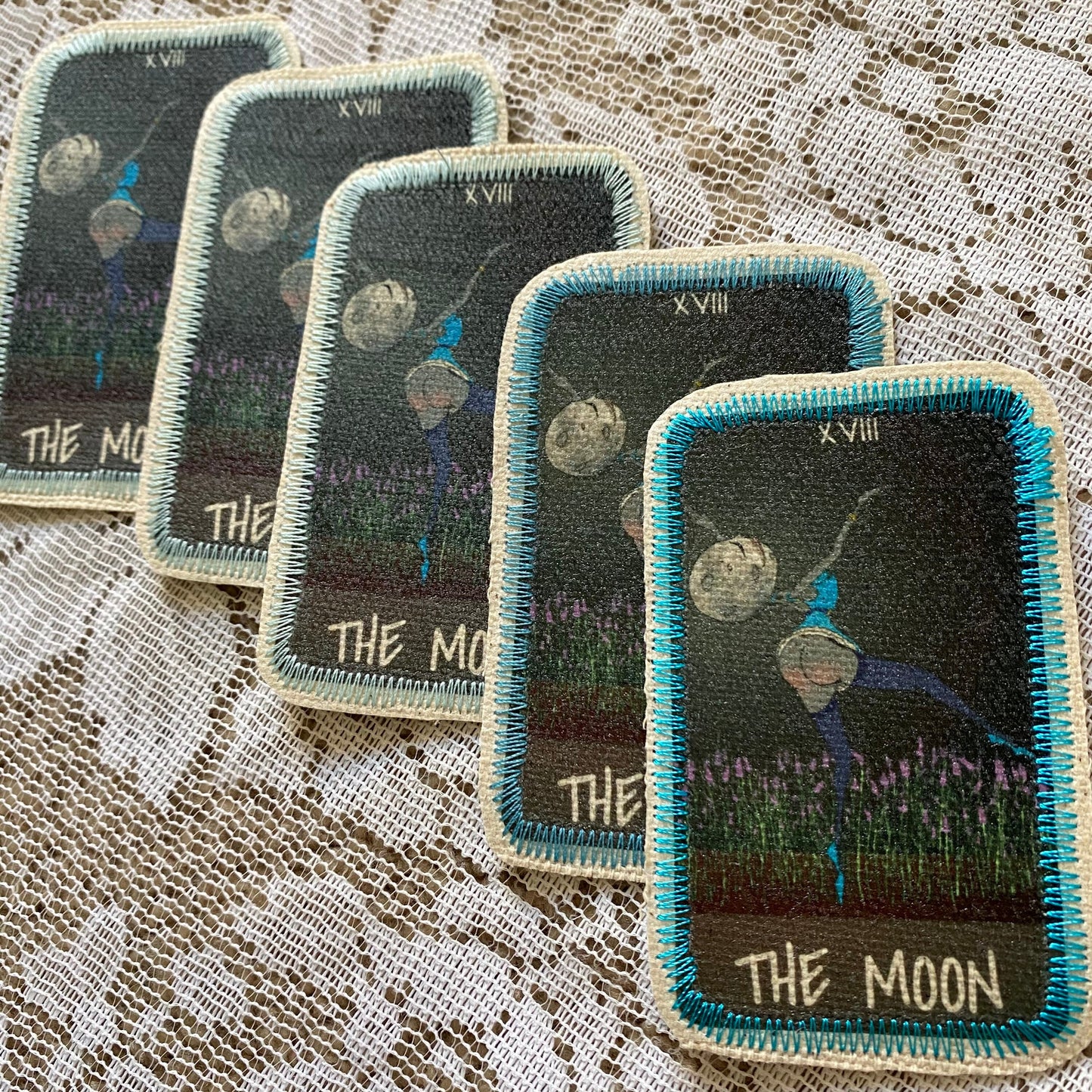 The Moon Canvas Patch