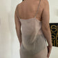 sheer slip with chain straps