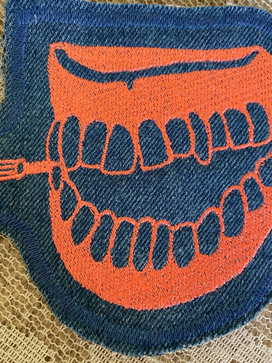 Chompers Embroidered Patch