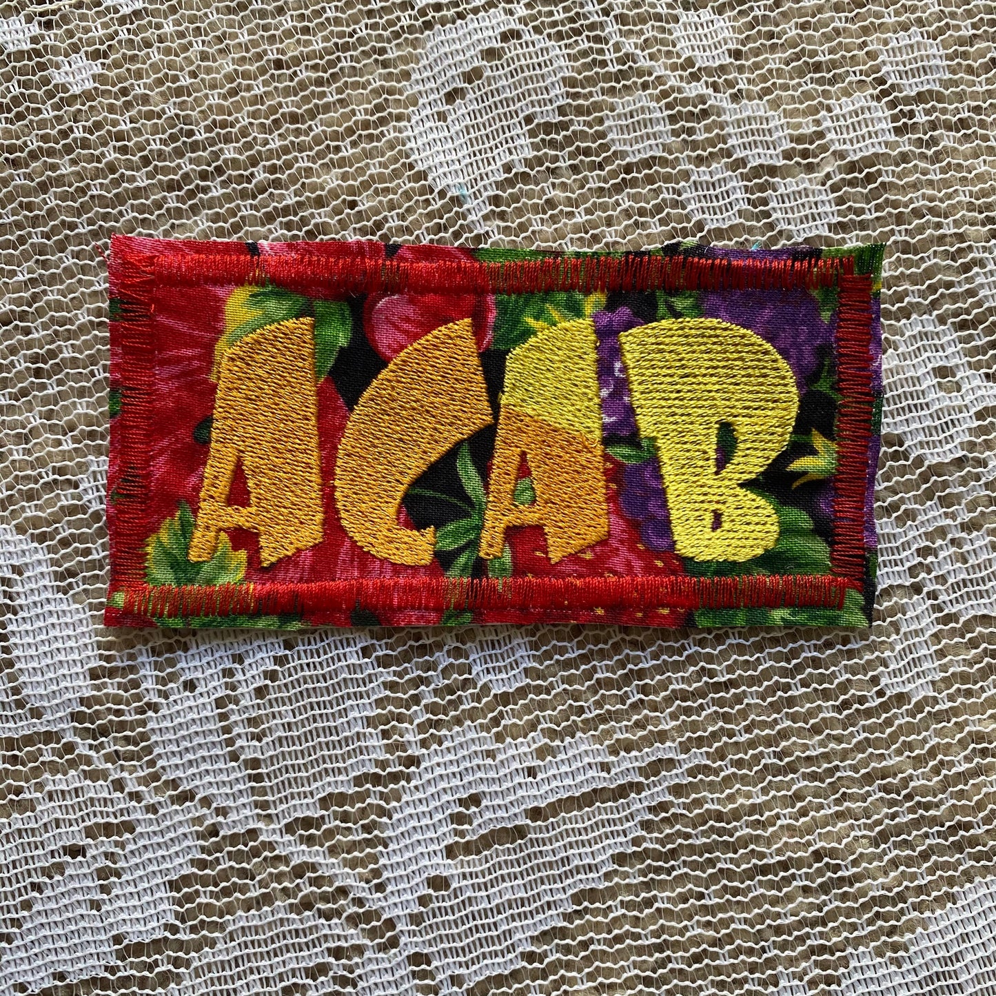 ACAB Embroidered Patch