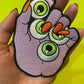 Iron on Handful of Eyes Patch