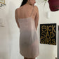 sheer slip with chain straps
